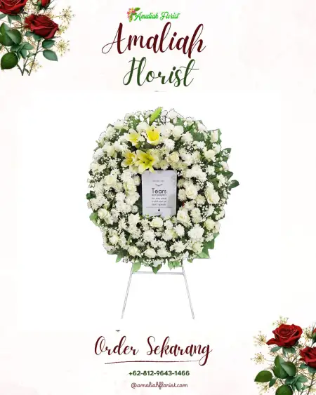 Krans Bunga Duka Abiansemal